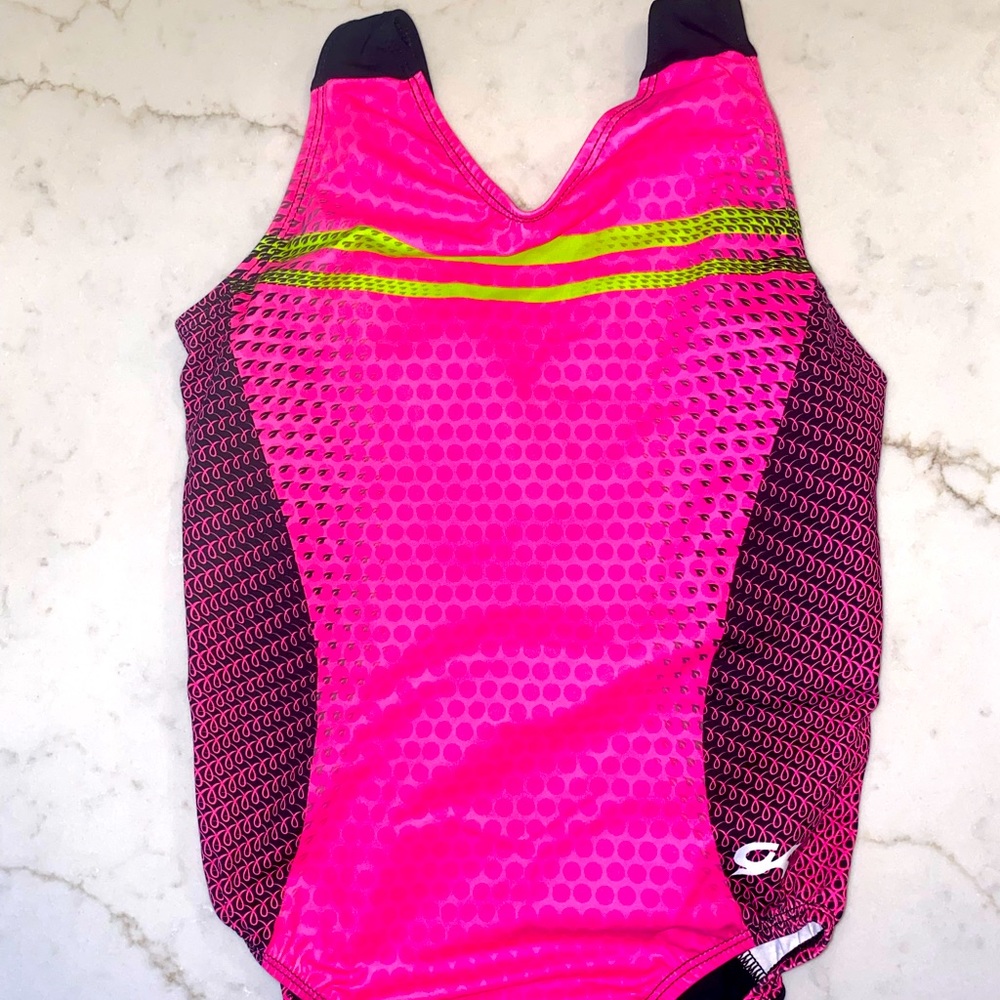 Pink Invitational GK Gymnastics Leotard